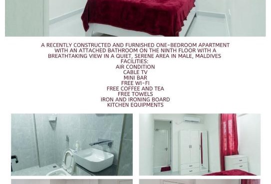 Resting View Maroon - One Bedroom Apartment