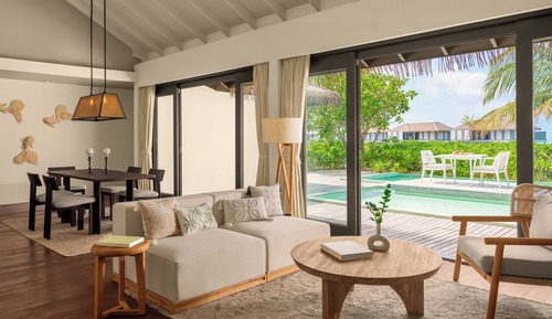 Villa, 2 Bedrooms, Beachfront