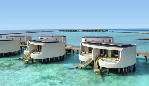 Villa, 1 Bedroom, Overwater (Sunset, Twin, Pool)