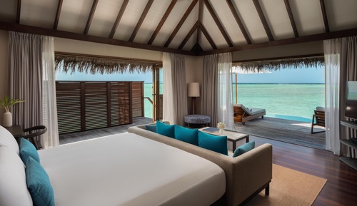Villa, 1 King Bed, Balcony (Sunset Water Villa with Pool)