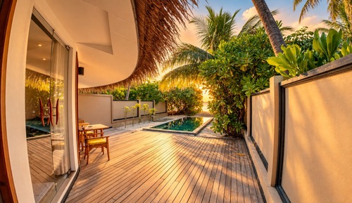 Sunset Beach Family Infinity Pool Villa