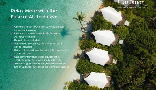 Water Bungalow - 50% off domestic transfers (1-6 nights, up to 2 guests) for stays valid to 31 Oct 2027 + 10% off Spa