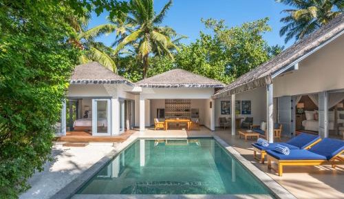 Two-Bedroom Oceanfront Pool Villa with Private Pool