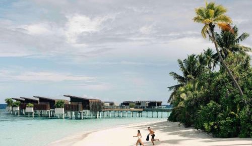 Overwater Sunset Pool Villa