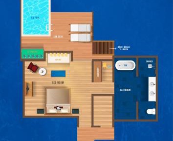 Water Villa with Pool