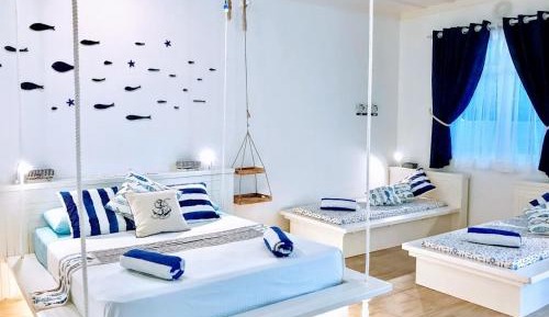 Quadruple Room with Sea View