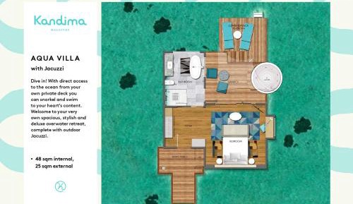Aqua Villa with Swirl Pool 